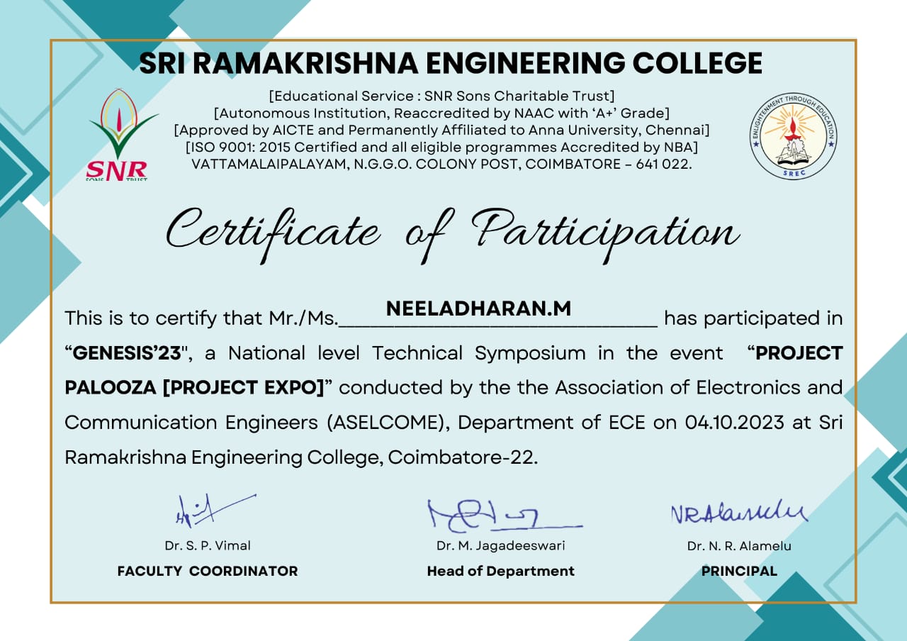 Certificate 1