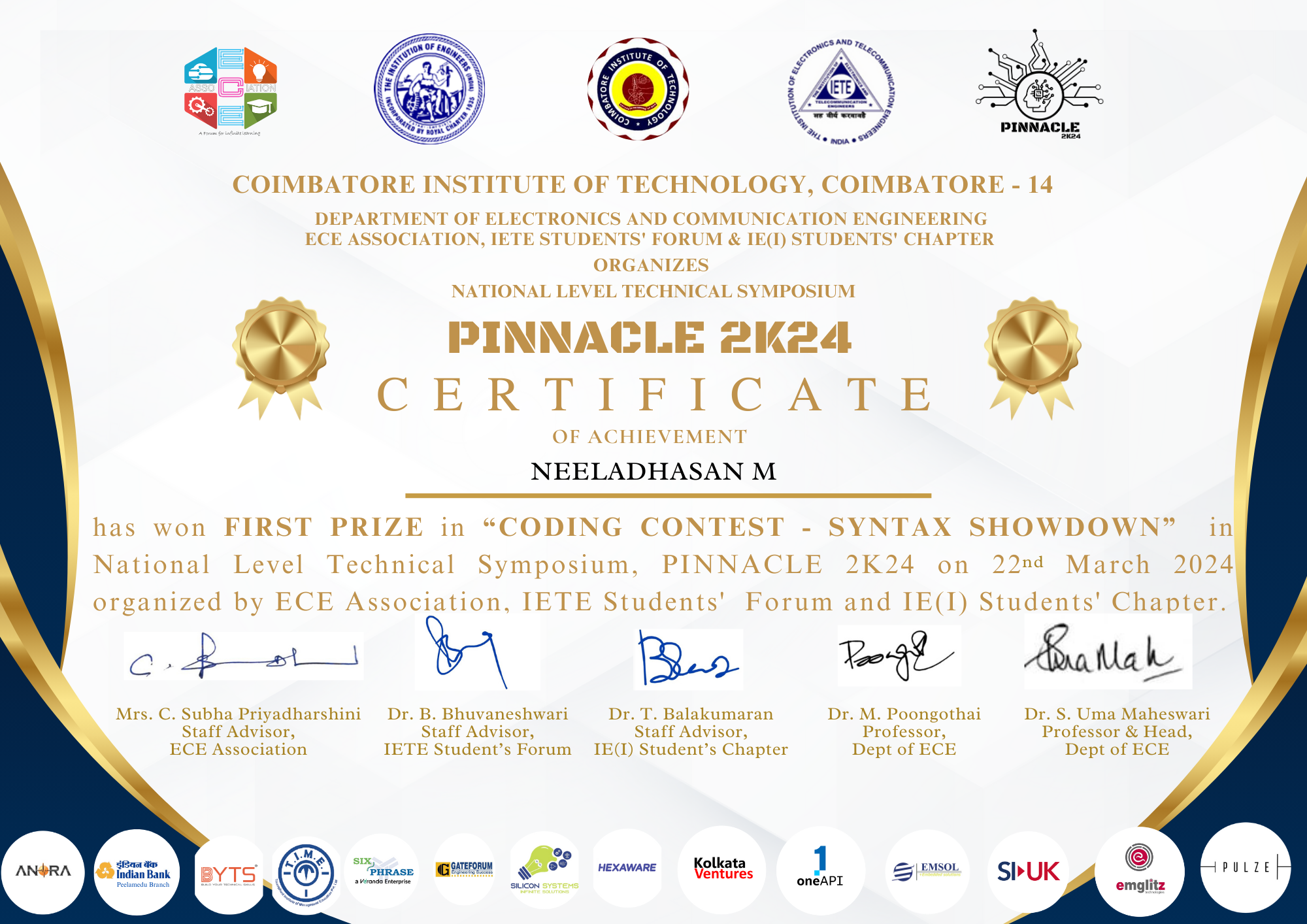 Certificate 1