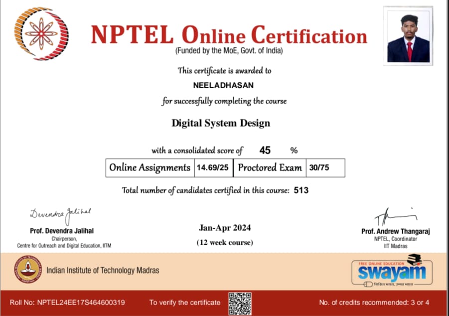 Certificate 1